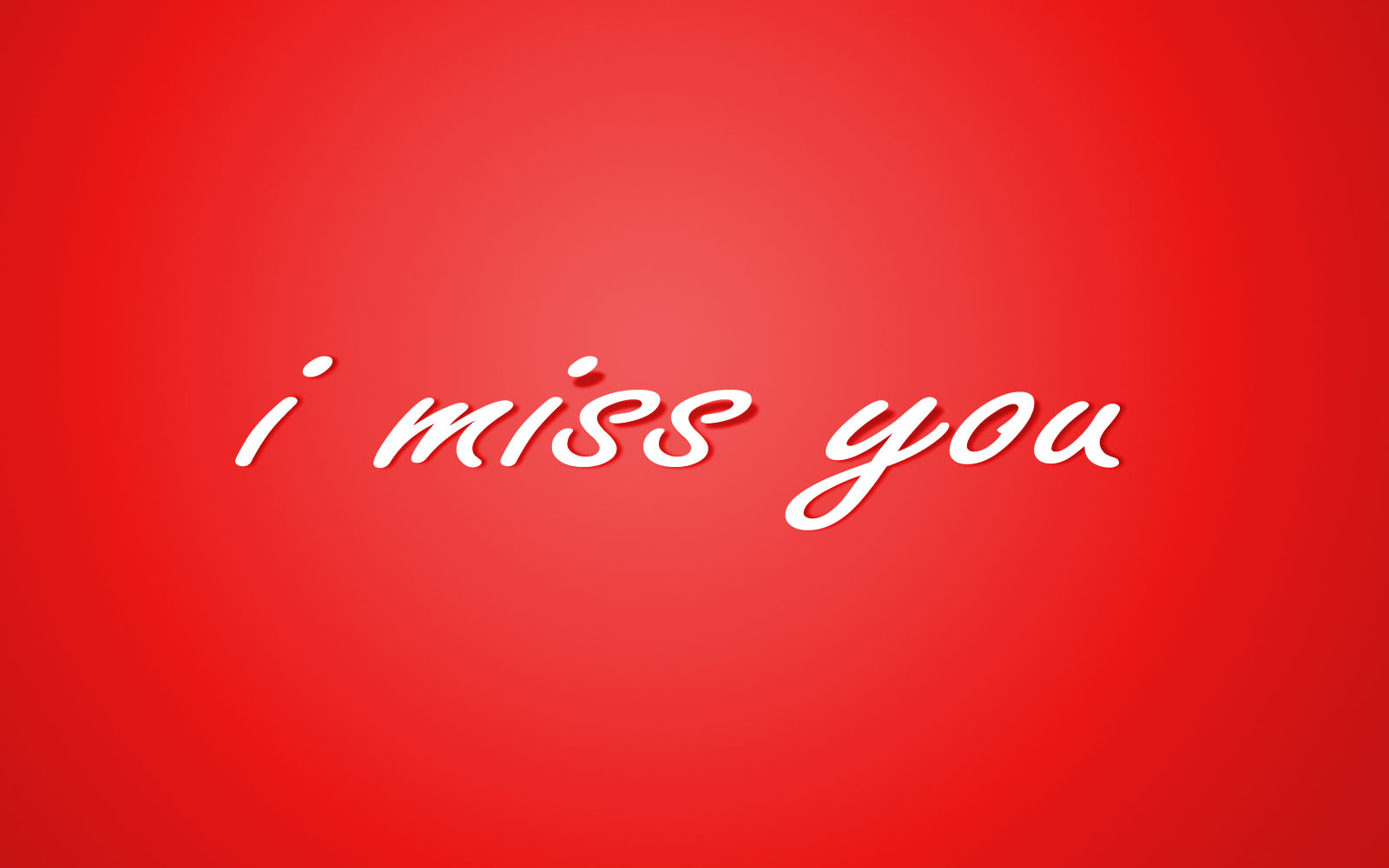 I Miss you